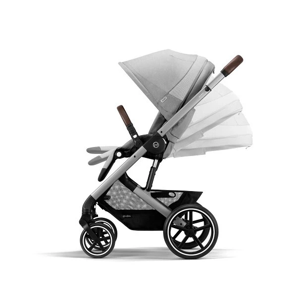 CYBEX Balios S LUX Kinderwagen + Cloud T I-Size Bundle Lava Grey – Bild 6