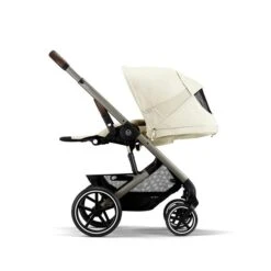 CYBEX Balios S LUX Kinderwagen + Cloud T I-Size Bundle Seashell Beige -Babyprodukte cyb 22 int excl us y270 baliosslux tpe sebe rwf recline screen hd