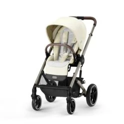 CYBEX Balios S LUX Kinderwagen + Cloud T I-Size Bundle Seashell Beige -Babyprodukte cyb 22 int y045 baliosslux seatliner tpe sebe screen hd
