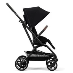 CYBEX Eezy S Twist+2 Buggy Moon Black Gestell Black | Mit All-Terrain Rädern -Babyprodukte cyb 22 int y270 eezystwist 2 blk moob