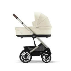 CYBEX Talos S LUX Kinderwagen Bundle Seashell Beige Gestell In Taupe -Babyprodukte cyb 22 int y270 talosslux cotslux tpe sebe screen hd