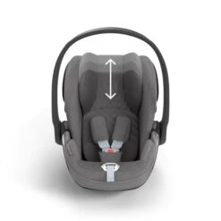 CYBEX Cloud T I-Size Plus Mirage Grey Babyschale -Babyprodukte cyb 23 eu y000 cloudt migr plus headrest print medium