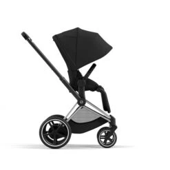 CYBEX E-PRIAM Sportwagen Sepia Black Gestell Wählbar New Generation -Babyprodukte cyb 23 int y270 e priam chbh sebl canopy print medium