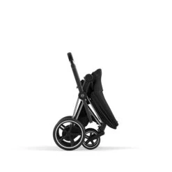 CYBEX E-PRIAM Sportwagen Sepia Black Gestell Wählbar New Generation -Babyprodukte cyb 23 int y270 e priam chbh sebl fold print medium