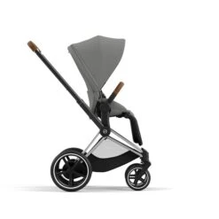 CYBEX E-PRIAM Kinderwagen Mirage Grey Bundle New Generation Inkl. 8 Zubehörartikel -Babyprodukte cyb 23 int y270 e priam chbr migr print medium