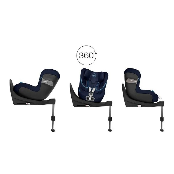 CYBEX Sirona SX2 I-Size Navy Blue Ab Geburt Bis 105 Cm (ca. 4 Jahre) 2 CYBEX Sirona SX2 I-Size Navy Blue Ab Geburt Bis 105 Cm (ca. 4 Jahre) – Bild 2