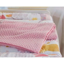 Babyprodukte -Babyprodukte detail honey babystrickdecke sunny rosa gr 1