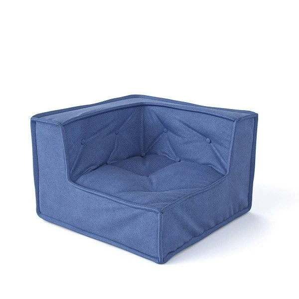 Nature Kid Kindersitzecke In Blau Mit Anti-rutsch Unterboden 1 Nature Kid Kindersitzecke In Blau Mit Anti-rutsch Unterboden