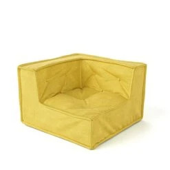 Nature Kid Kindersitzecke In Gelb Mit Anti-rutsch Unterboden
