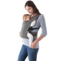 Ergobaby Embrace Blush Pink Babytrage Für Neugeborene -Babyprodukte embrace heathergrey bcemagry bfi