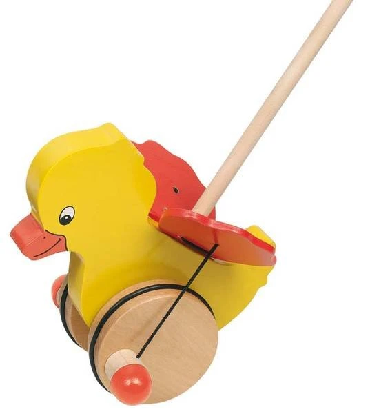 Goki Schiebetier Ente Tweedy Hat Schlagende Flügel 1 Goki Schiebetier Ente Tweedy Hat Schlagende Flügel