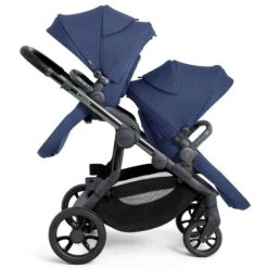 ICandy Orange Double Combo Royal Blue Marl Geschwisterkinderwagen | Inkl. Praktischem Zubehör -Babyprodukte icandy orange royal blue profile twin su elv su wf