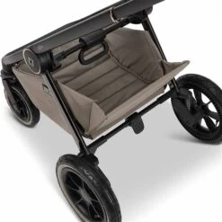 Moon Gio Plus Kombi-Kinderwagen Mud/black Chrome Zubehör Bundle -Babyprodukte k24 gioplus 64940610 korb mud 622 1