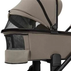Moon Gio Plus Kombi-Kinderwagen Mud/black Chrome Zubehör Bundle -Babyprodukte k24 gioplus 64940610 wannenfensteroffen mud 622 1