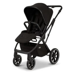 Moon Piú Kombi-Kinderwagen Black/black Matt Zubehör Bundle -Babyprodukte k24 piu 64960630 sportsitz black 633 8 frontleft 1