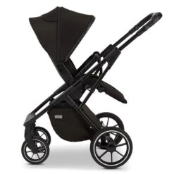 Moon Piú Kombi-Kinderwagen Black/black Matt Zubehör Bundle -Babyprodukte k24 piu 64960630 sportsitzrevers black 633 7 left 1