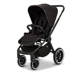 Moon Resea Plus Kinderwagen Black/black Matt Zubehör Bundle -Babyprodukte k24 reseaplus 64940530 sportsitz black 633 8 frontleft 1