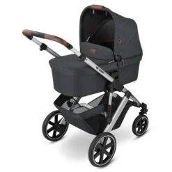 ABC Design Salsa 4 Kinderwagen Bundle Storm Mit Cybex Aton 5 Und Adapter -Babyprodukte kinderwagen stroller salsa 4 storm 01 babywanne 01 a8je6zbaqlbl8f9i 1