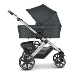 ABC Design Salsa 4 Kinderwagen Bundle Storm Mit Cybex Aton 5 Und Adapter -Babyprodukte kinderwagen stroller salsa 4 storm 05 uv schutz 50 05