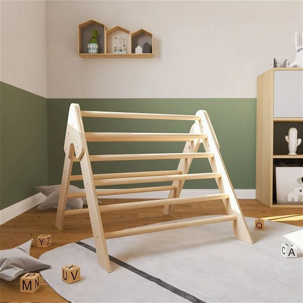 Artkid Kletterdreieck Max Klappbar Aus Kiefernholz 1 Artkid Kletterdreieck Max Klappbar Aus Kiefernholz