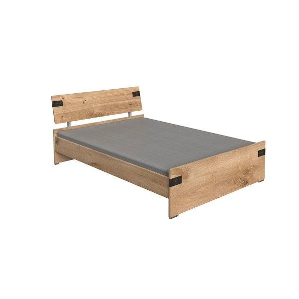 Wimex Liverpool Jugendbett 140 X 200 Cm Plankeneiche-Nachbildung / Graphit 1 Wimex Liverpool Jugendbett 140 X 200 Cm Plankeneiche-Nachbildung / Graphit