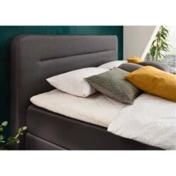 Meise Möbel Massello Boxspringbett 180 X 200 Cm Anthrazit Stoff - Inklusive Lieferung -Babyprodukte massello anthrazit kt glatt detail 10335 17 fein gr 3