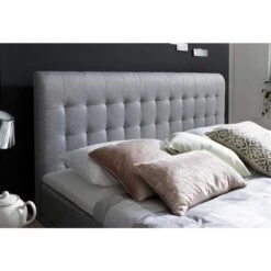 Meise Möbel Massello Boxspringbett 180 X 200 Cm Hellgrau Stoff - Inklusive Lieferung -Babyprodukte massello hellgrau 31 kt detail 9226 17 fein gr 3