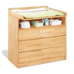 Pinolino Natura Wickelkommode Breit Buche Massiv Geölt -Babyprodukte natura wiko pd nofmvmpvvlj2zvw1