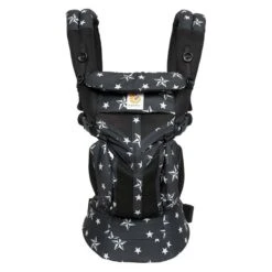 Ergobaby Omni 360 Cool Air Mesh Black Stars Babytrage 10 Ergobaby Omni 360 Cool Air Mesh Black Stars Babytrage -Babyprodukte omni cam bcs360pbkstr blackstars 02