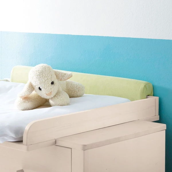 Transland Hilja Sparset Eiche-Bordeaux/kreideweiß Babybett 70x140 Cm & Wickelkommode 7 Transland Hilja Sparset Eiche-Bordeaux/kreideweiß Babybett 70x140 Cm & Wickelkommode – Bild 7