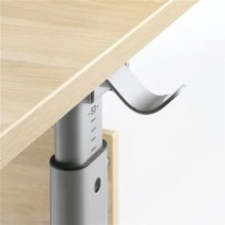 Paidi Marco 2 120 Schreibtisch Kreideweiß 120 X 70 Cm - Gestellfarbe Silber -Babyprodukte paidi marco2haken 4