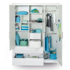 Paidi Lotte & Fynn Sparset - Steiff By PAIDI Babybett & Wickelkommode - Kreideweiß/Eiche Massiv -Babyprodukte paidi schrankzubehoer 8