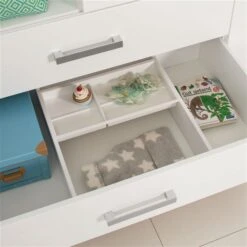 Paidi Lotte & Fynn Sparset - Steiff By PAIDI Babybett & Wickelkommode - Kreideweiß/Eiche Massiv -Babyprodukte paidi schubkasteneinsatz 9