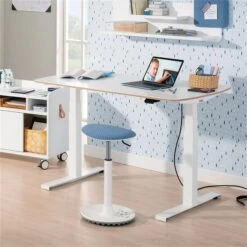 Paidi E-lion 1 Schreibtisch Kreideweiß / Weiß 150 X 75 Cm -Babyprodukte paidi e lion1 kreideweiss unten 1