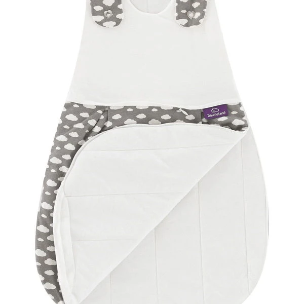 Träumeland Babyschlafsack-Set Wolke Grau 2 Träumeland Babyschlafsack-Set Wolke Grau – Bild 2