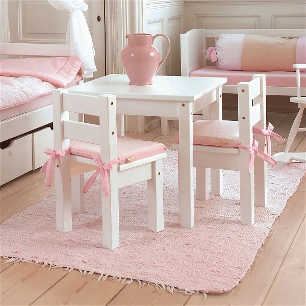 Hoppekids Sitzgruppe Mads Weiß 2 Stühle, 1 Tisch 1 Hoppekids Sitzgruppe Mads Weiß 2 Stühle, 1 Tisch