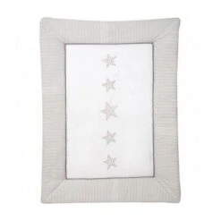 Schardt Krabbeldecke Stern Beige 100x135 Cm Mit Stickerei