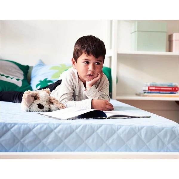 Hoppekids Storey Regalsystem 2-teilig Weiß Je 80 Cm, 4 Regalbretter, Bett 70x160 Cm, Tisch 2 Hoppekids Storey Regalsystem 2-teilig Weiß Je 80 Cm, 4 Regalbretter, Bett 70x160 Cm, Tisch – Bild 2