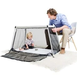 Phil & Teds Traveller Reisebett Black In- Und Outdoor Reisebett -Babyprodukte traveller lifestyle child dad 1