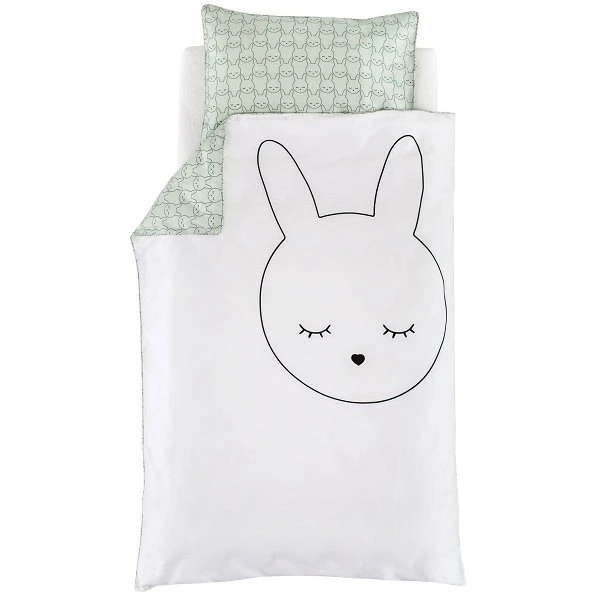 Träumeland Bettwäsche Kuschelhase 80x80 1 Träumeland Bettwäsche Kuschelhase 80x80