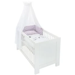 Träumeland Bettset Schmusekatze 100x135 Inkl. Himmel & Nestchen