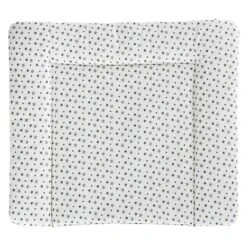 Träumeland Wickelauflage Weiß Mit Grauen Sternen 75 X 85 Cm